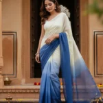 Indigo Calm Saree